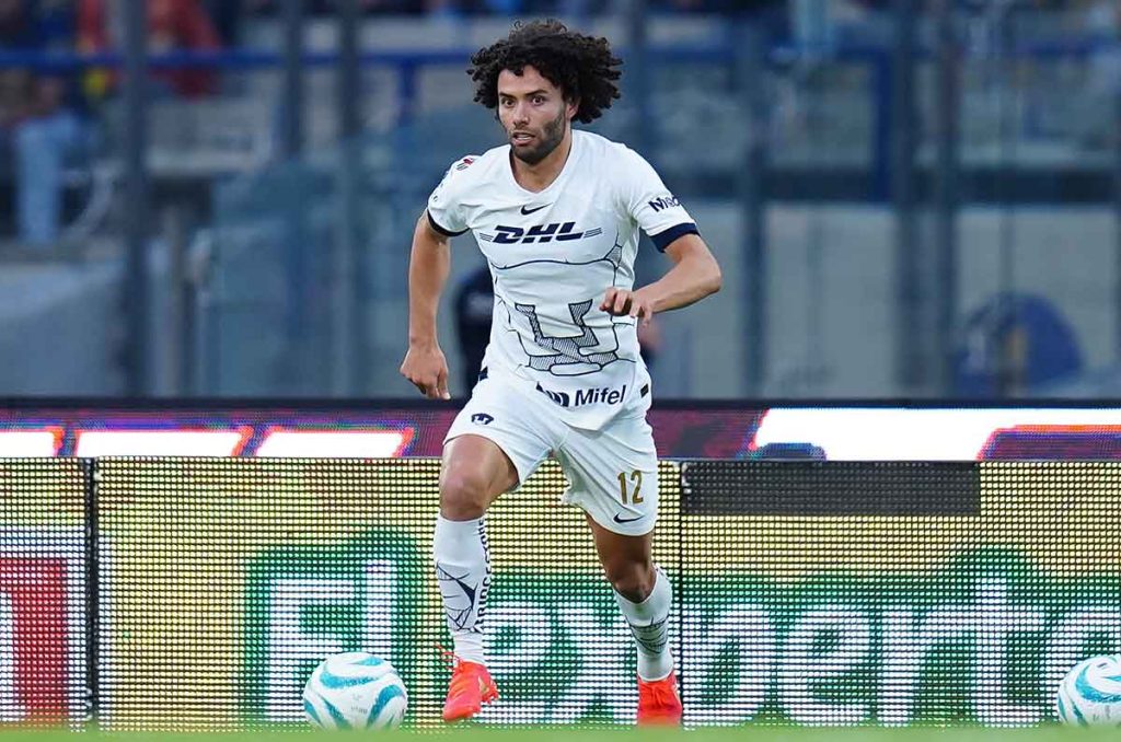 César Huerta enfocado con los Pumas de Mohamed "Estoy totalmente concentrado en el equipo y eso me permite competir en Selección"