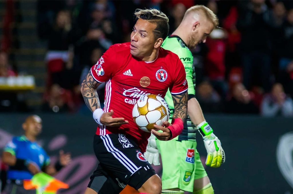 Dayro Moreno, el único campeón de goleo con Xolos de Tijuana