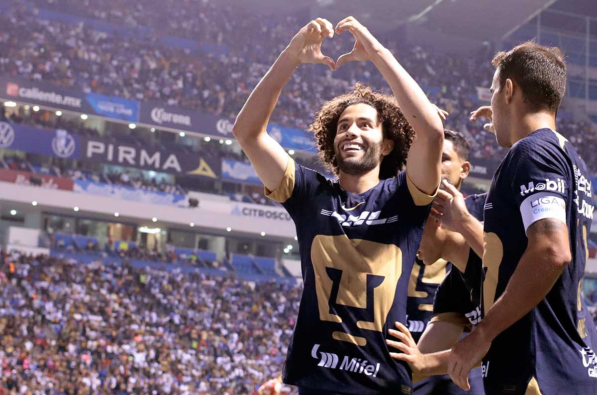 El rendimiento de César Huerta en Pumas es mejor que en sus anteriores equipos
