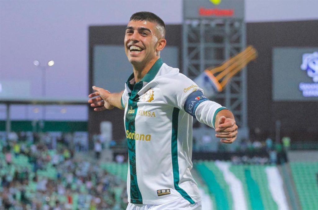 Juan Brunetta es un jugador importante en Santos Laguna