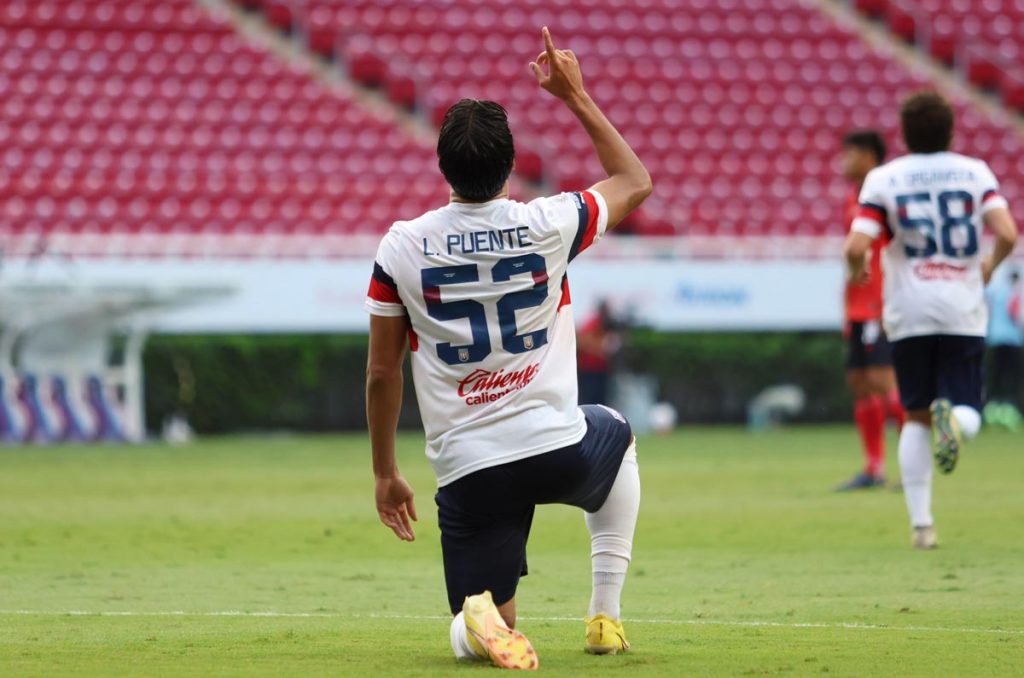 Luis Puente, goleador del Tapatío