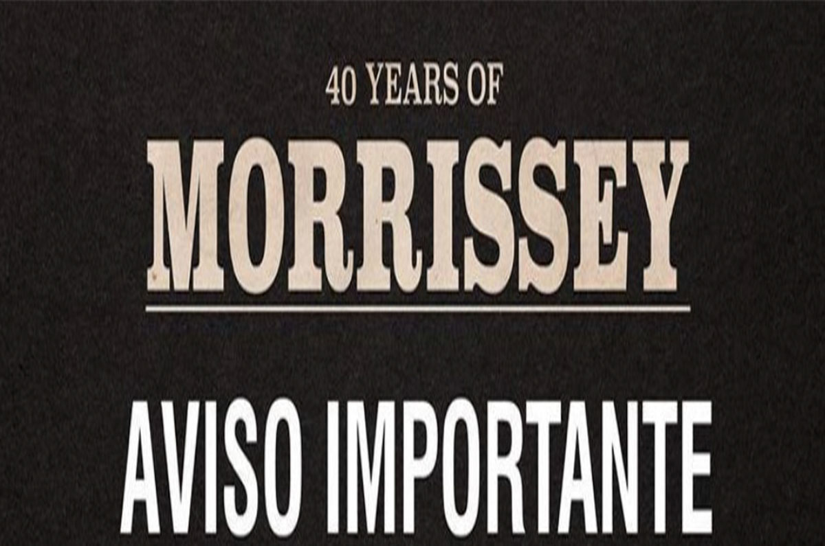 Morrissey: ¿Por qué y para cuándo se pospuso su concierto en CDMX del 10 septiembre?