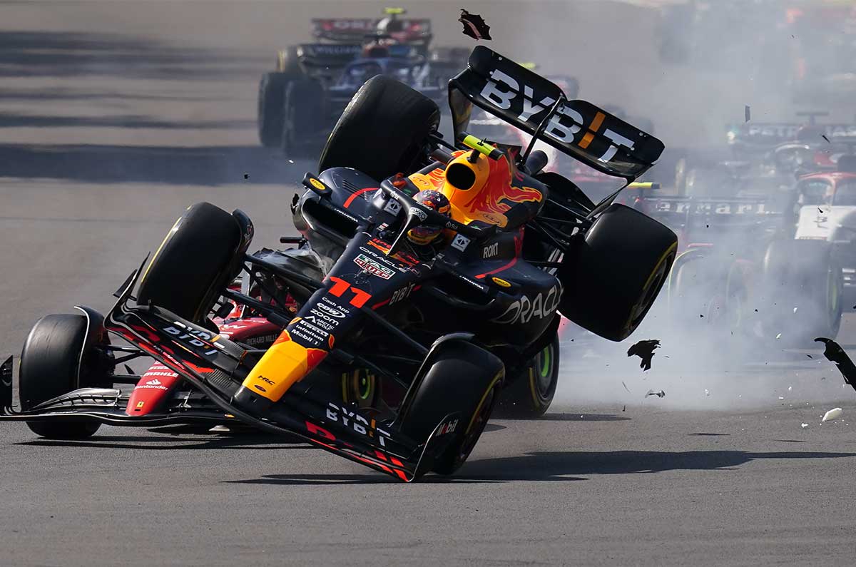 Checo Pérez habla de lo sucedido en el GP de México “Tenía ganas de ganar y me tire por ello”