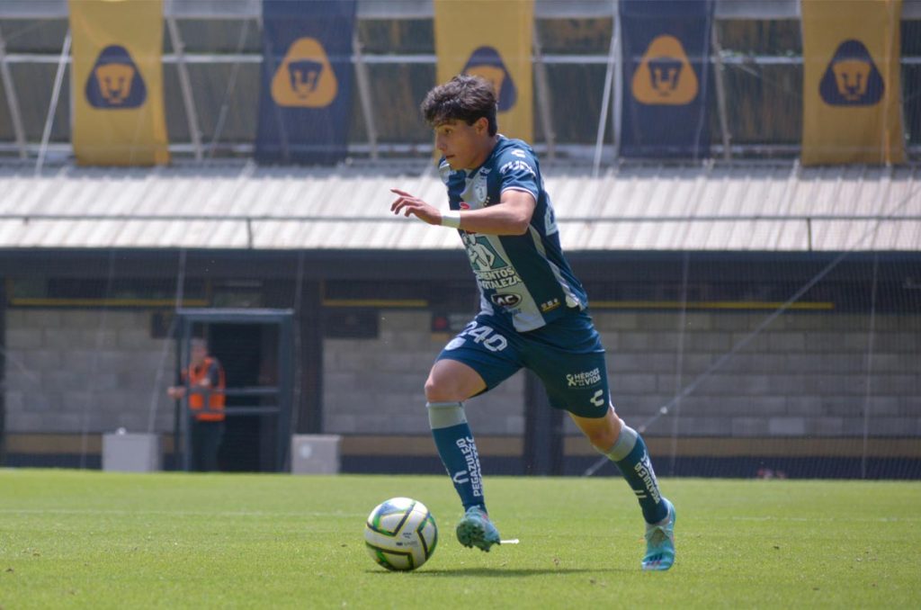 Gael Álvarez, un talento que promete en Pachuca