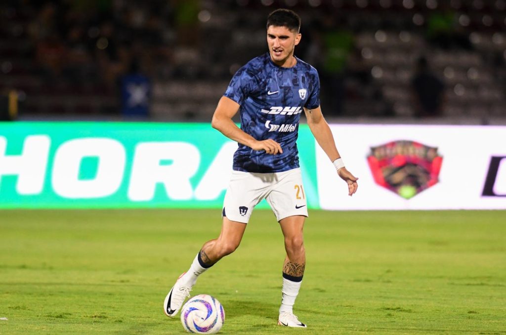 Gustavo del Prete simplemente no despega en Pumas