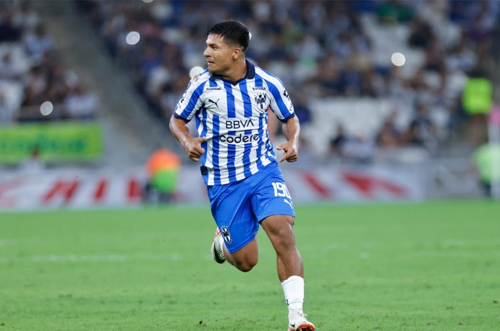 Isidro Suárez, uno de los debutantes con Rayados de Monterrey