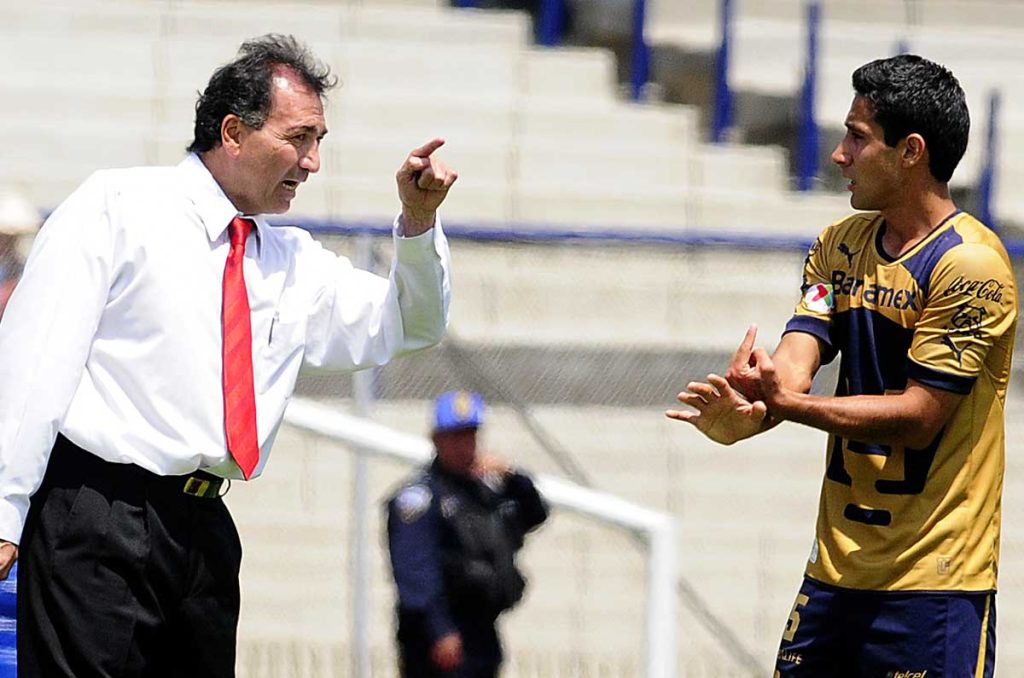 Mario Carrillo en su paso por Pumas