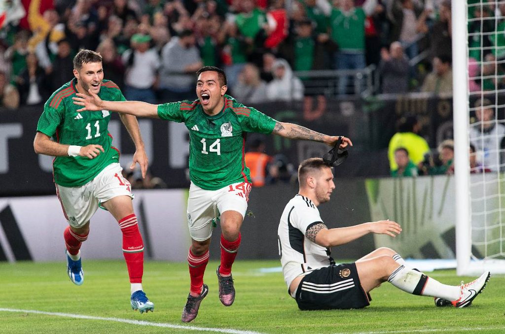 Uriel Antuna lidera a México en empate contra Alemania 1