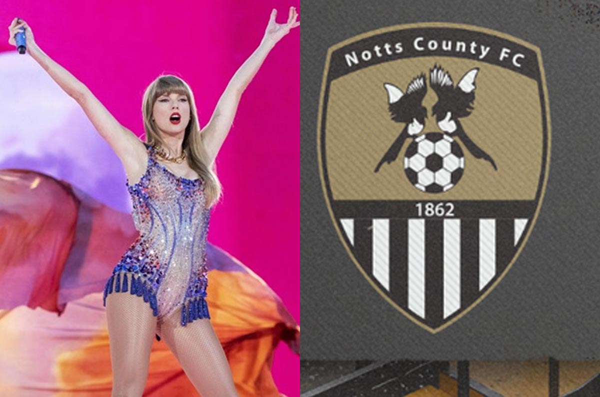 Notts County de Inglaterra rechaza oferta de Taylor Swift