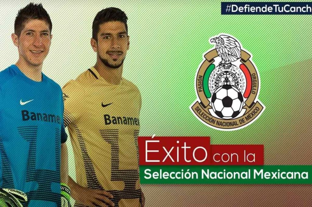 Pikolín Palacios y Eduardo Herrera fueron dos Pumas convocados a la Selección Mexicana