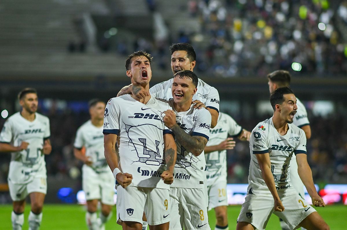 Dinenno encuentra ritmo goleador y Pumas consigue victoria que ilusiona