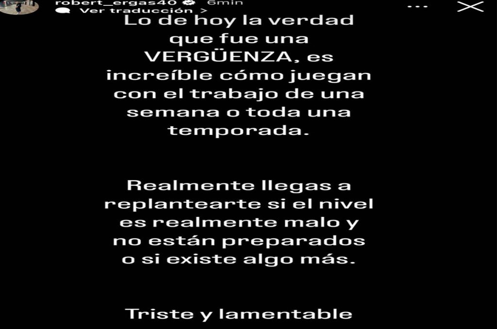 Robert Ergas arremete en contra del arbitraje del Necaxa vs Pumas