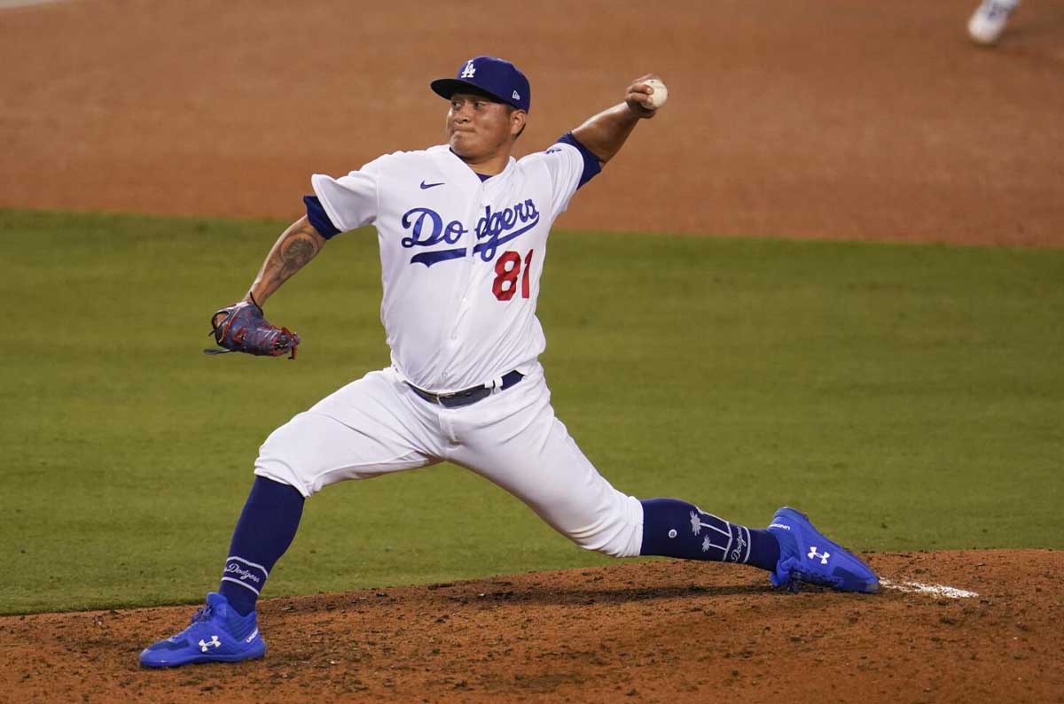 Víctor González, Dodgers en 2020