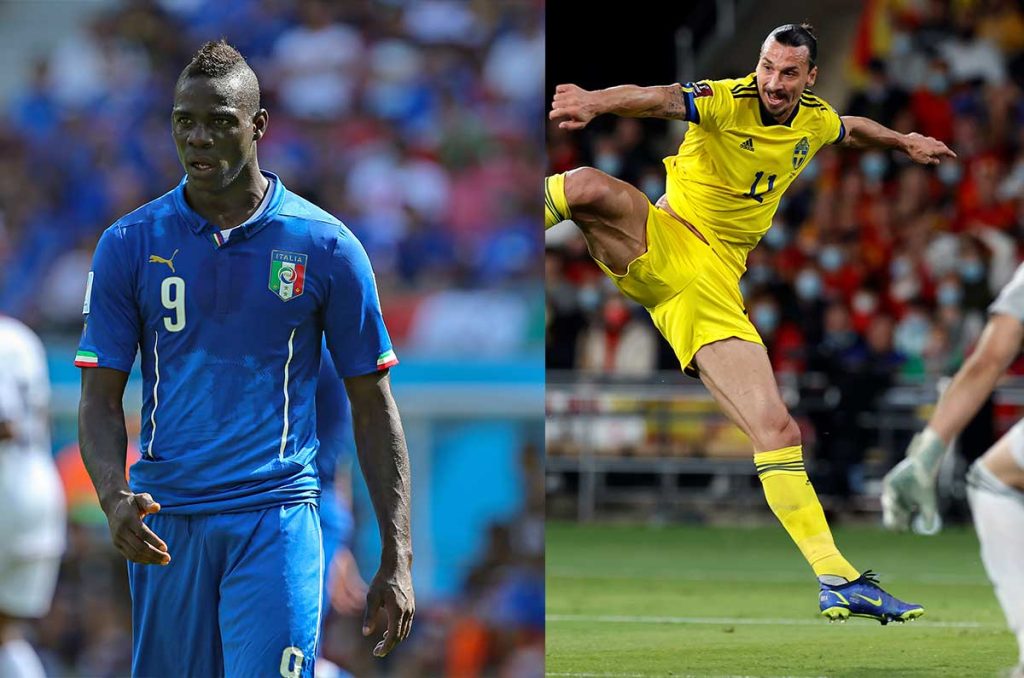 Zlatan Ibrahimovic y Mario Balotelli protagonizan una pelea