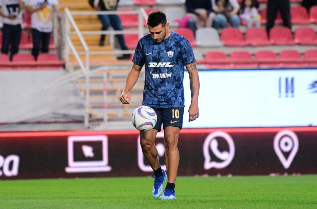 Toto Salvio desea quedarse en las filas de Pumas por más años