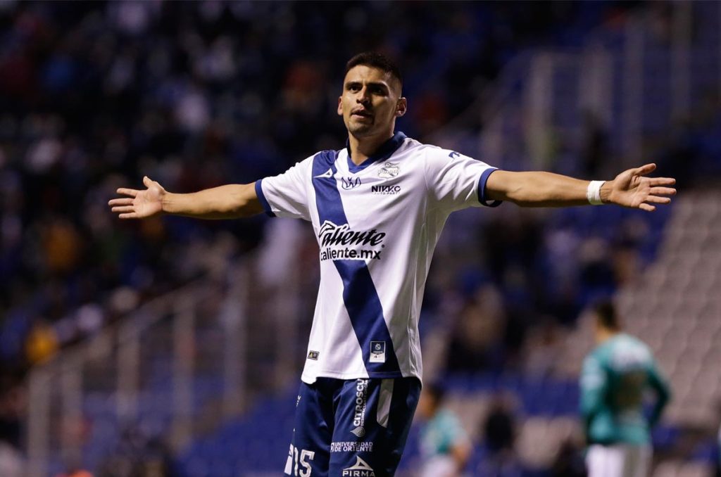 Guillermo Martínez de Puebla, uno de los goleadores del torneo Apertura 2023