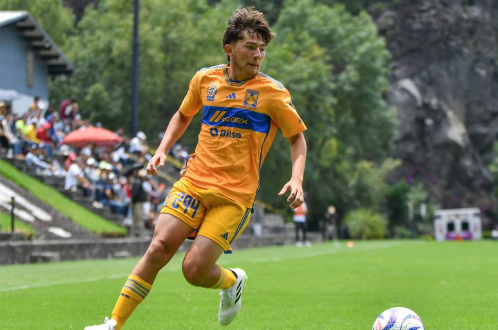 Gustavo Wood, goleador de Tigres UANL y promesa mexicana