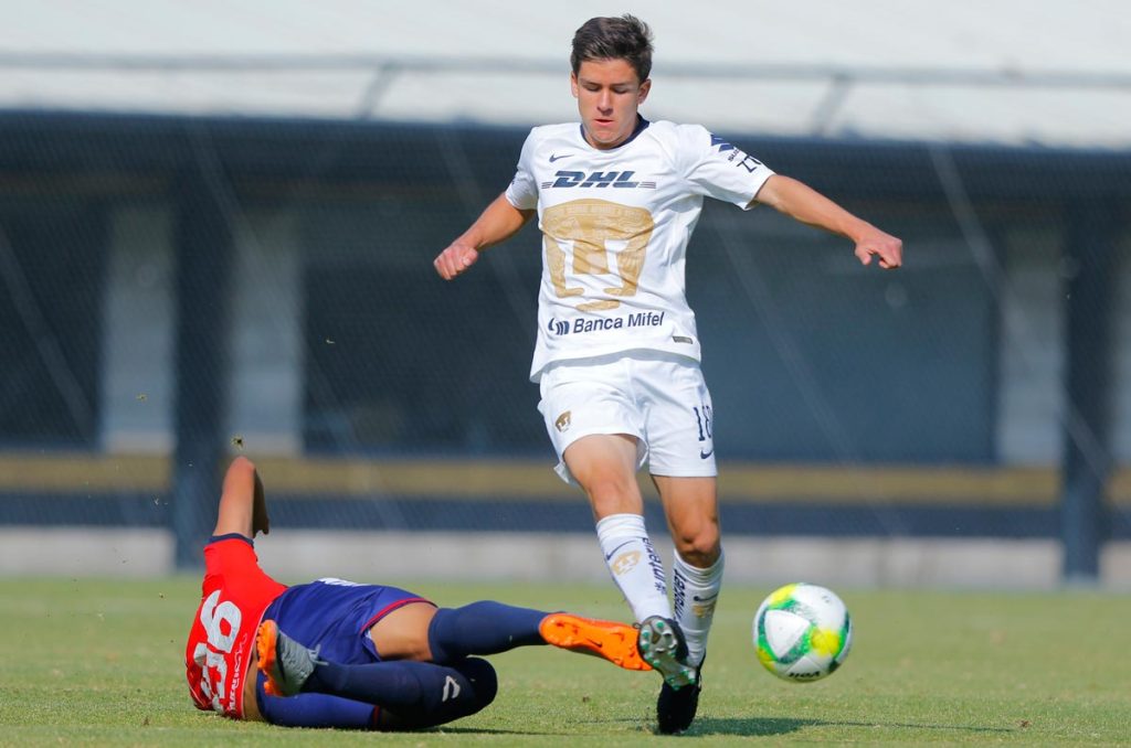 Santiago Trigos, canterano de Pumas durante su paso por la Sub-17 de la institución