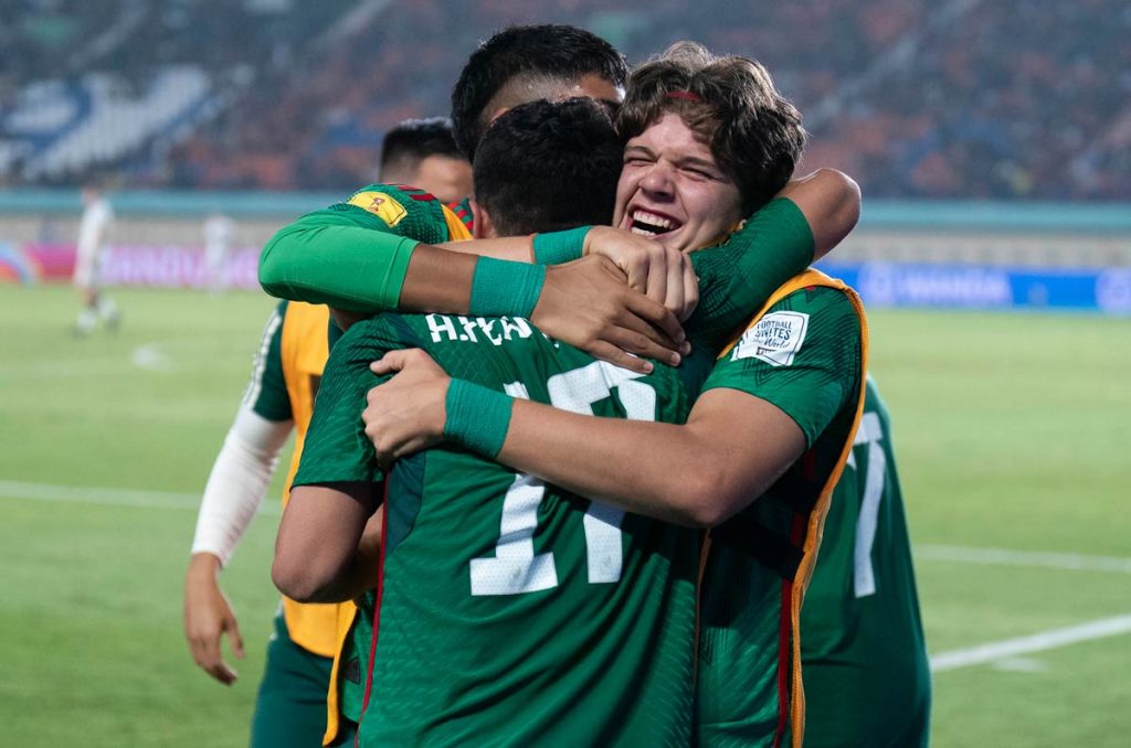 La Selección Mexicana Sub-17 se coló a los Octavos de Final en Indonesia 2023