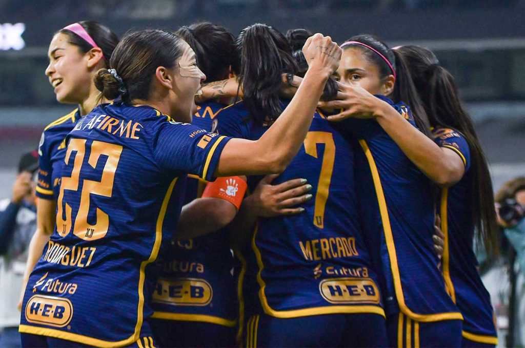 Tigres golea al América y demuestra su poderío en la ida de la final de la Liga MX Femenil