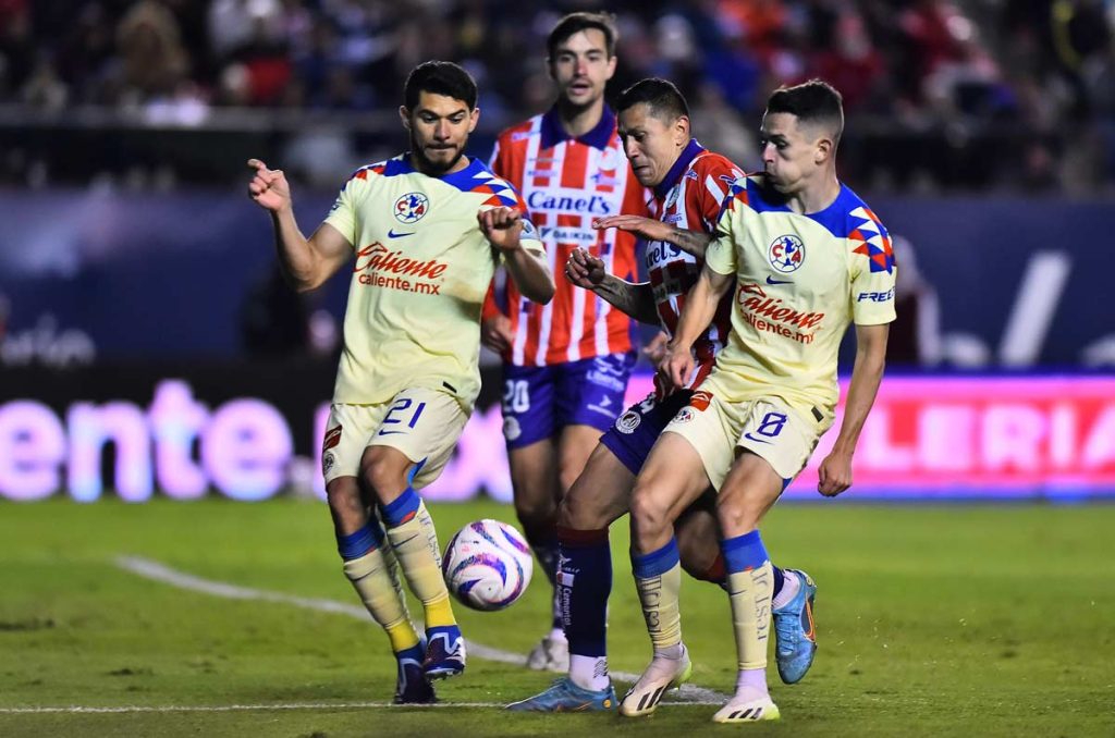 Atlético de San Luis vs América: Alineaciones para la liguilla del Apertura 2023