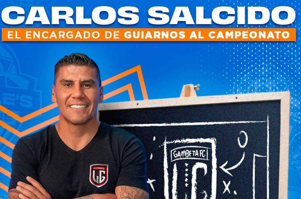 Carlos Salcedo será el entrenador de Gambeta FC dentro de este torneo que está apuntando a un proyecto innovador