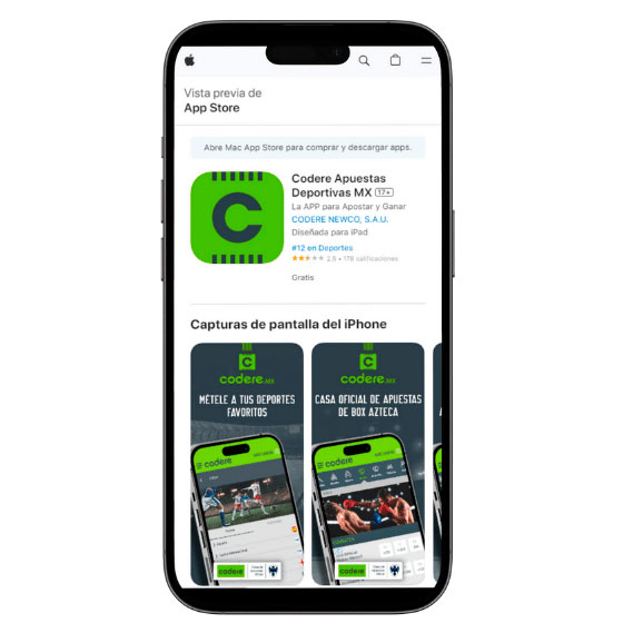 Codere App: Cómo descargarla y aprovechar sus funciones