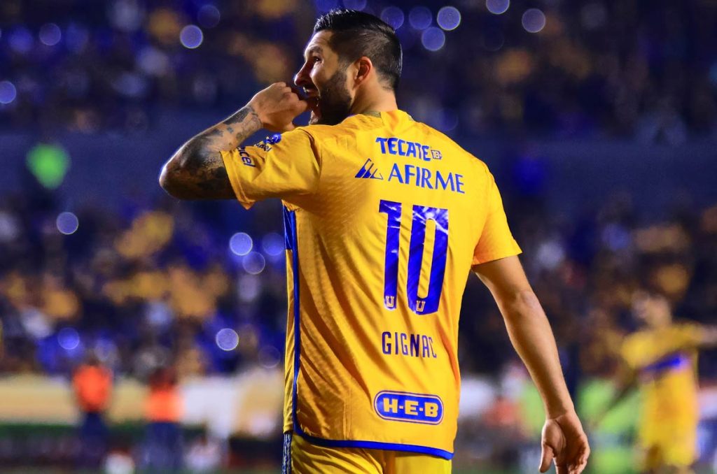 André-Pierre Gignac, un histórico de los Tigres UANL