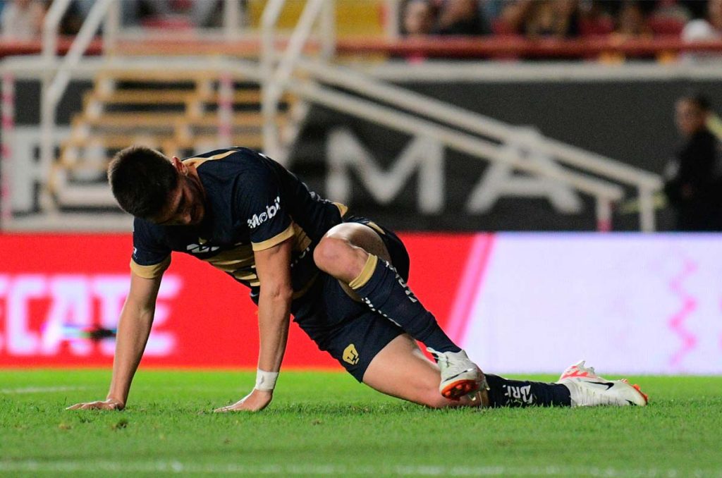 Gustavo del Prete no termina por adaptarse en los Pumas de la UNAM