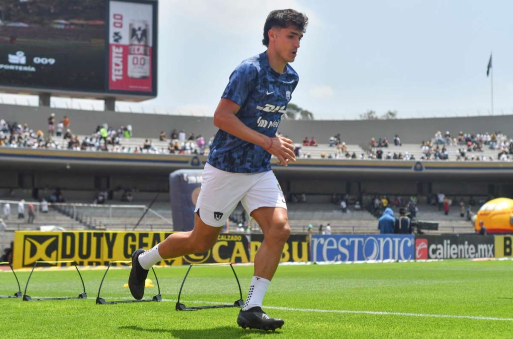 Juan Ignacio Dinenno entre en el Top 10 de goleadores históricos en Pumas