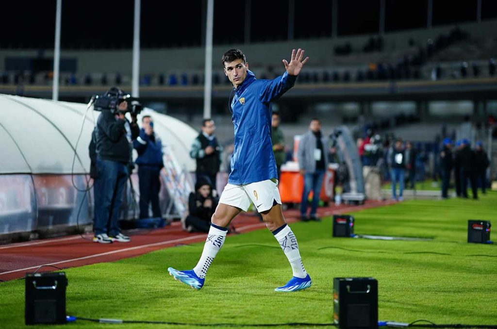 Juan Dinenno parte a Brasil y deja abierto un regreso a Pumas 0