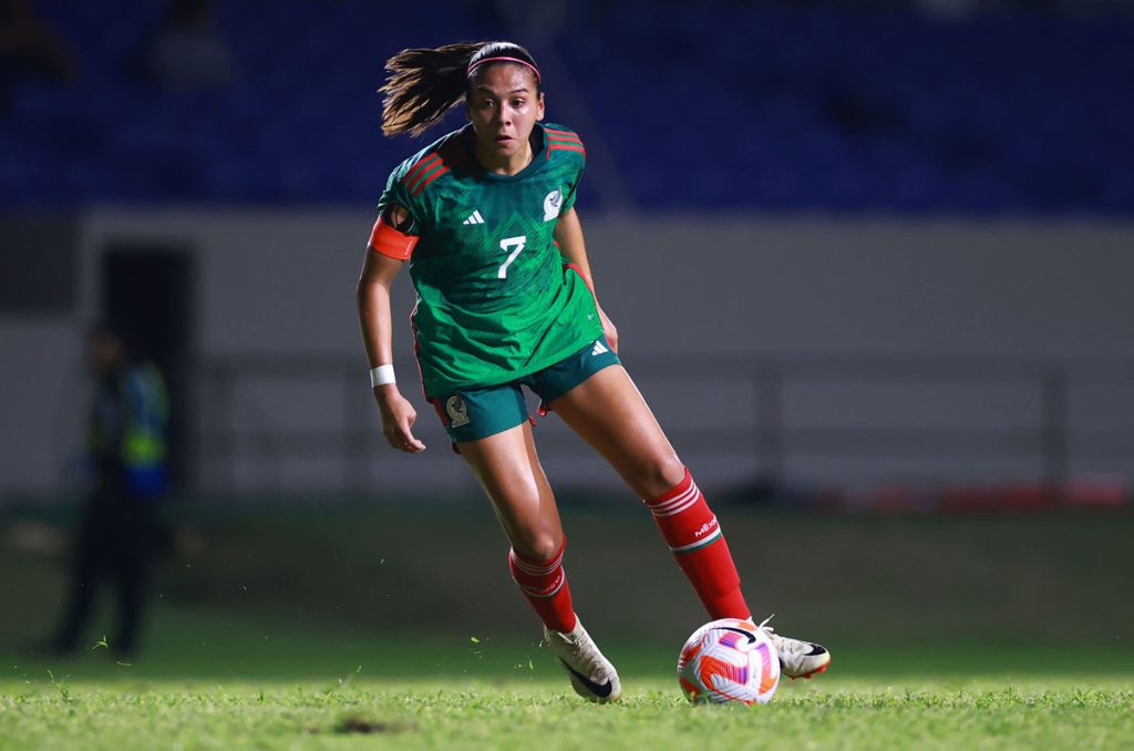 María Sánchez, una de las figuras en la Selección Mexicana