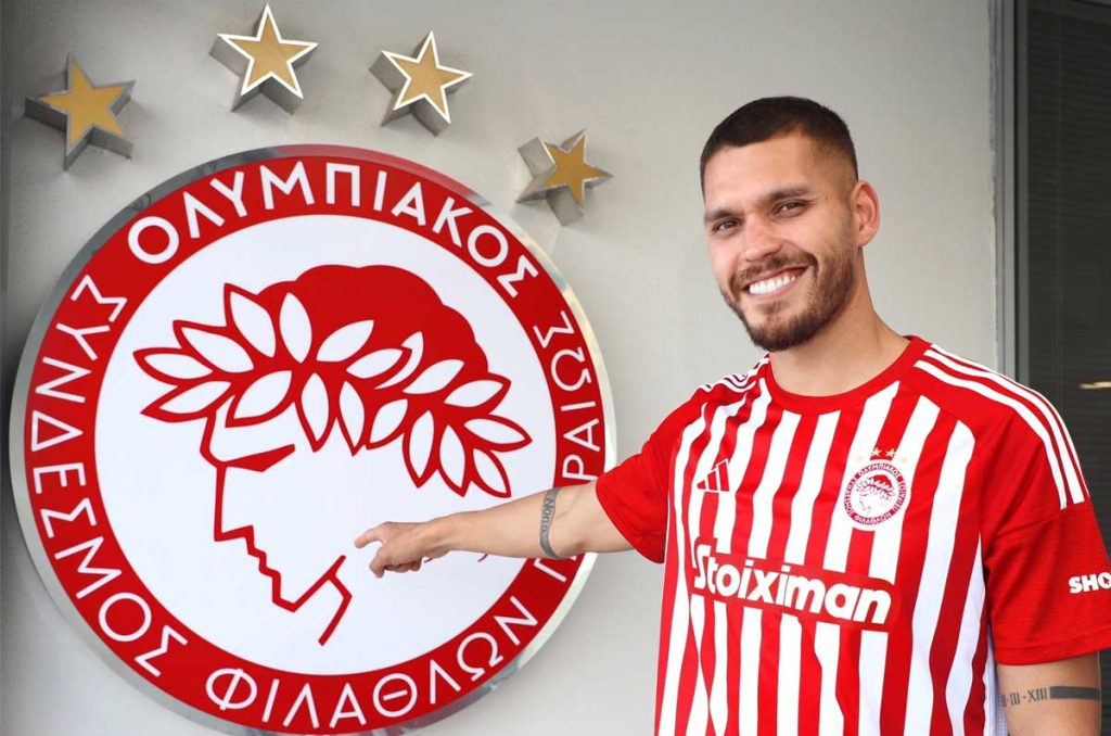 Nicolás Freire ya no es bien visto en el Olympiacos de Grecia