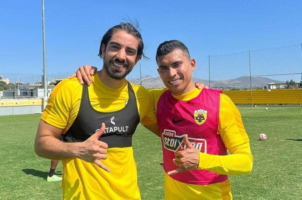 Orbelín Pineda y Rodolfo Pizarro, entre los mejor pagados en AEK 