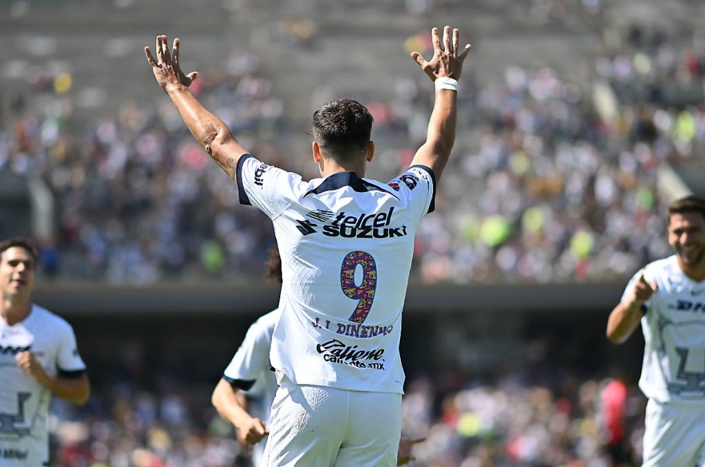 Juan Ignacio Dinenno se iría de Pumas; con destino fuera de Liga MX