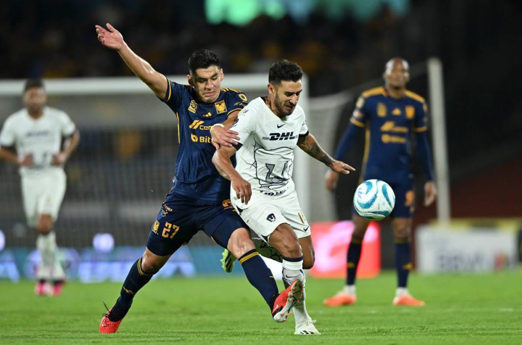 Pumas vs Tigres se enfrentan en la liguilla del torneo Apertura 2023 dentro de la Liga MX