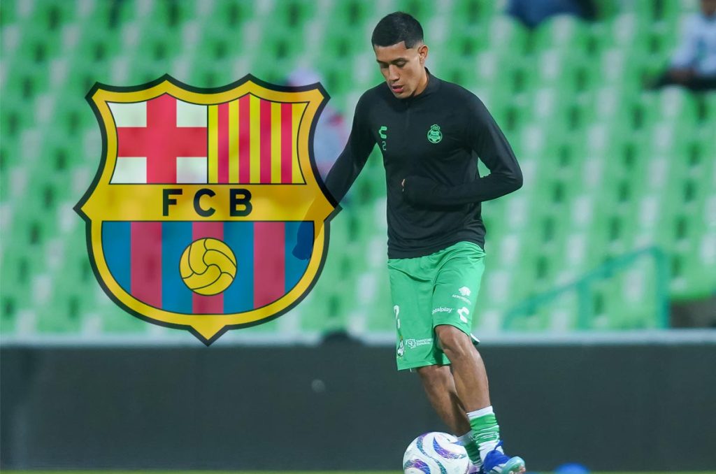 Omar Campos fue buscado por el FC Barcelona