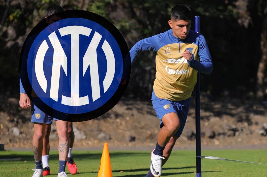 Piero Quispe de Pumas ya es seguido por Inter de Milan