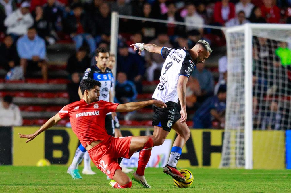 Toluca y un agónico empate de último minuto vs Querétaro 0