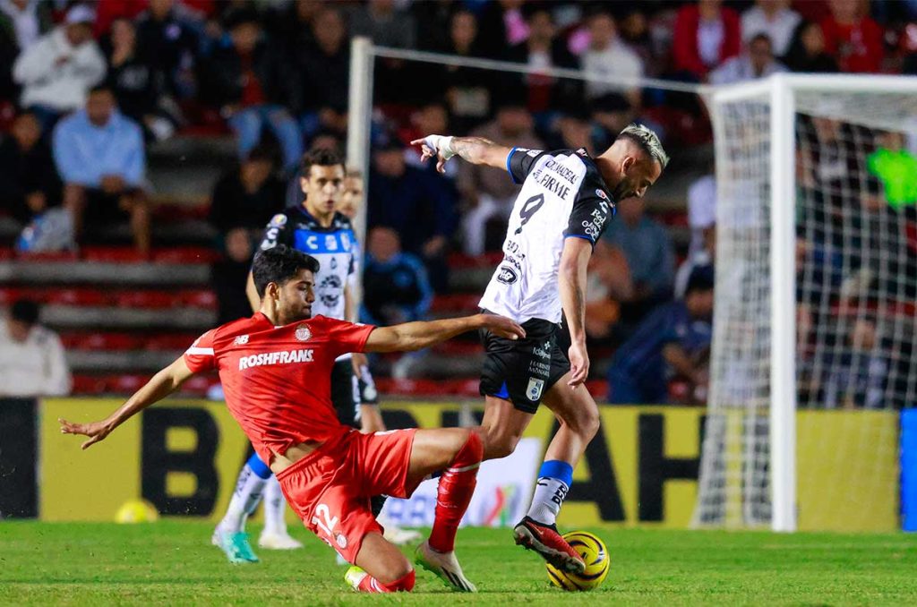 Toluca y un agónico empate de último minuto vs Querétaro 0