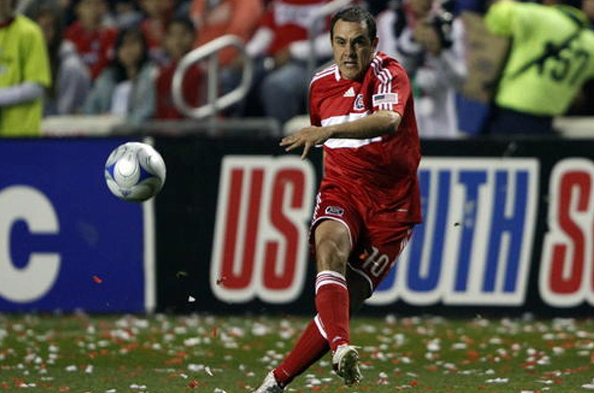 Cuauhtémoc Blanco fue Jugador Franquicia del Chicago Fire de 2007 a 2009