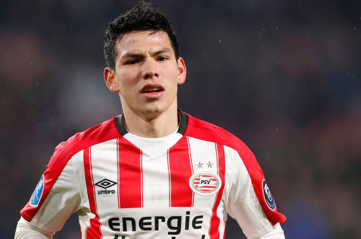 La temporada 2018-2019 fue la mejor de Lozano en Europa; 21 goles y doce asistencias en su cuenta personal