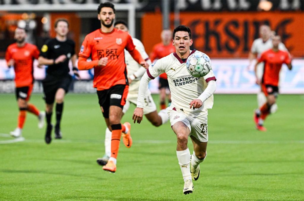 Chucky Lozano no ha mostrado el nivel esperado en el PSV Eindhoven