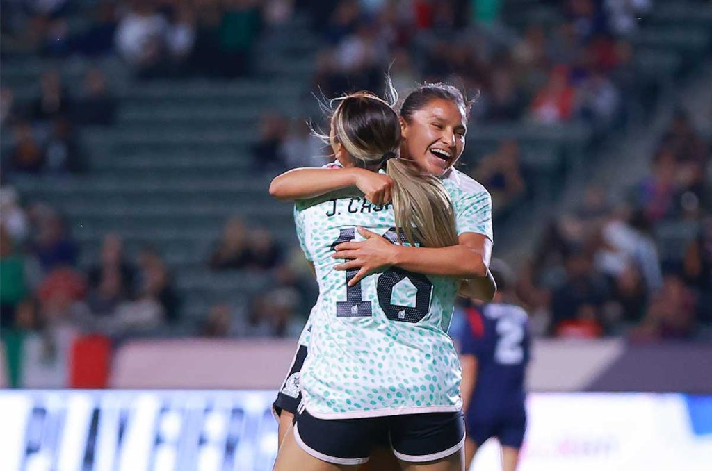 México arrasa a República Dominicana en la Copa Oro Femenil 0