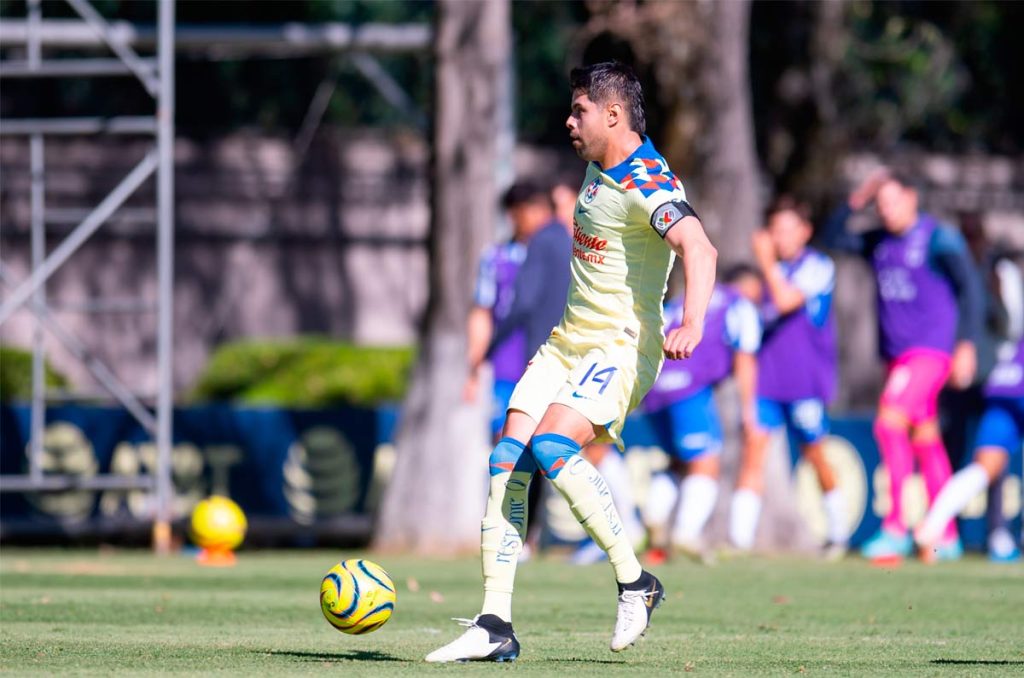 Néstor Araújo tuvo actividad con América Sub-23; no es tomado en cuenta con el primer equipo