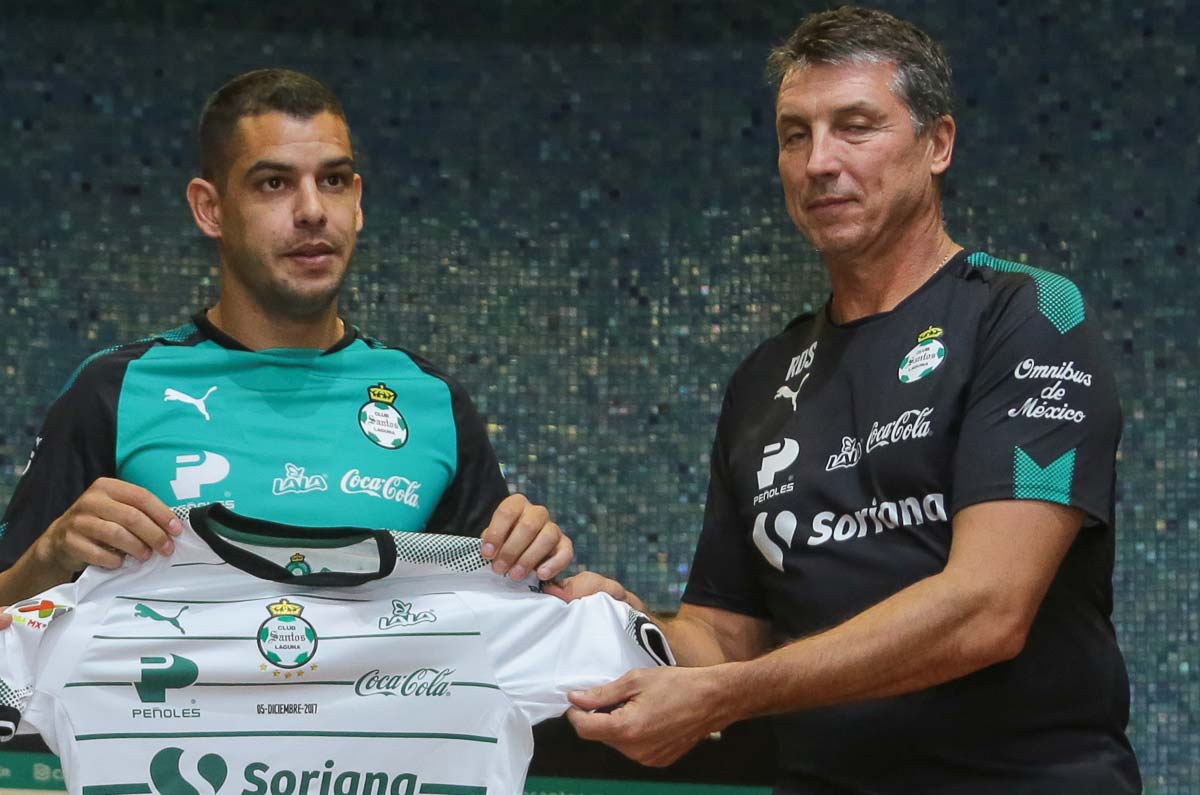 En 2018 con Santos