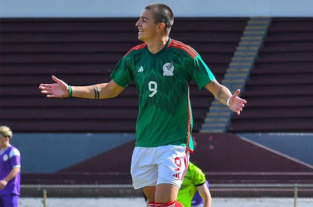 Thiago Gigena se ha convertido en un goleador de la Selección Mexicana