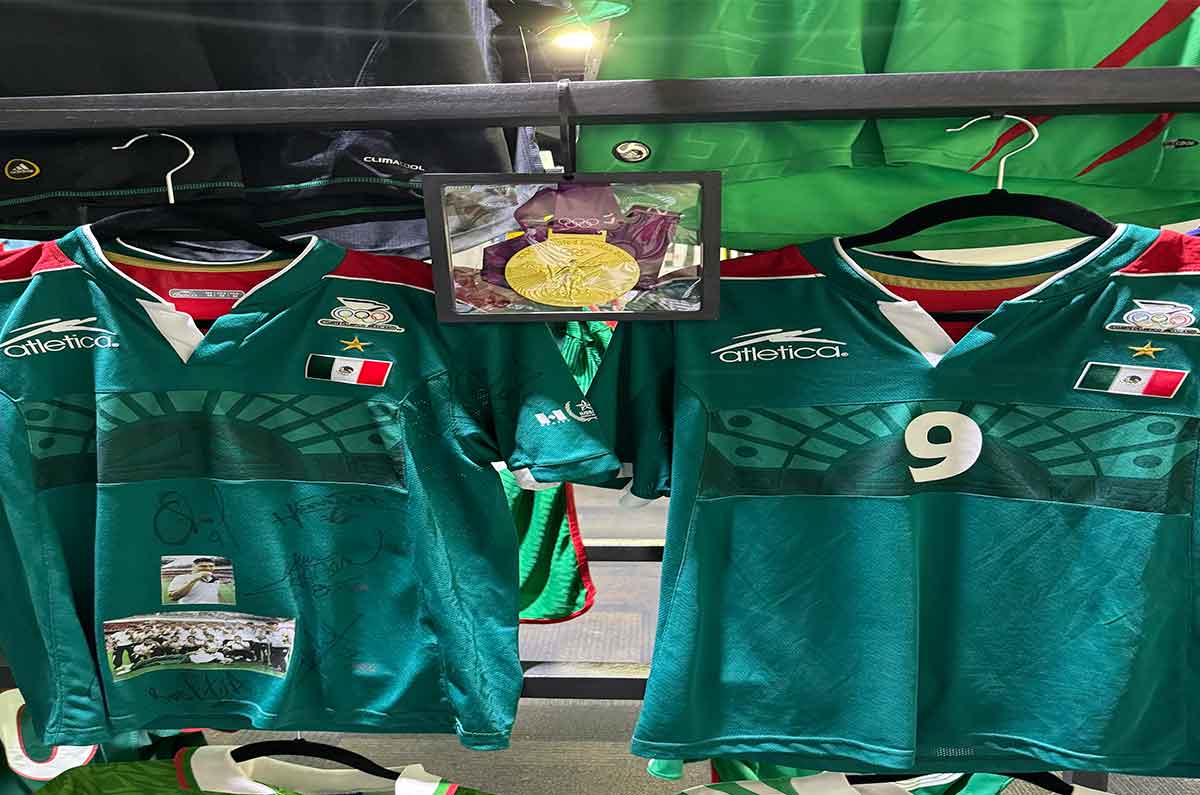 Jersey de la Selección Mexicana en Londres 2012