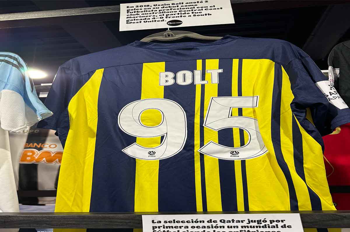Jersey utilizado por Usain Bolt