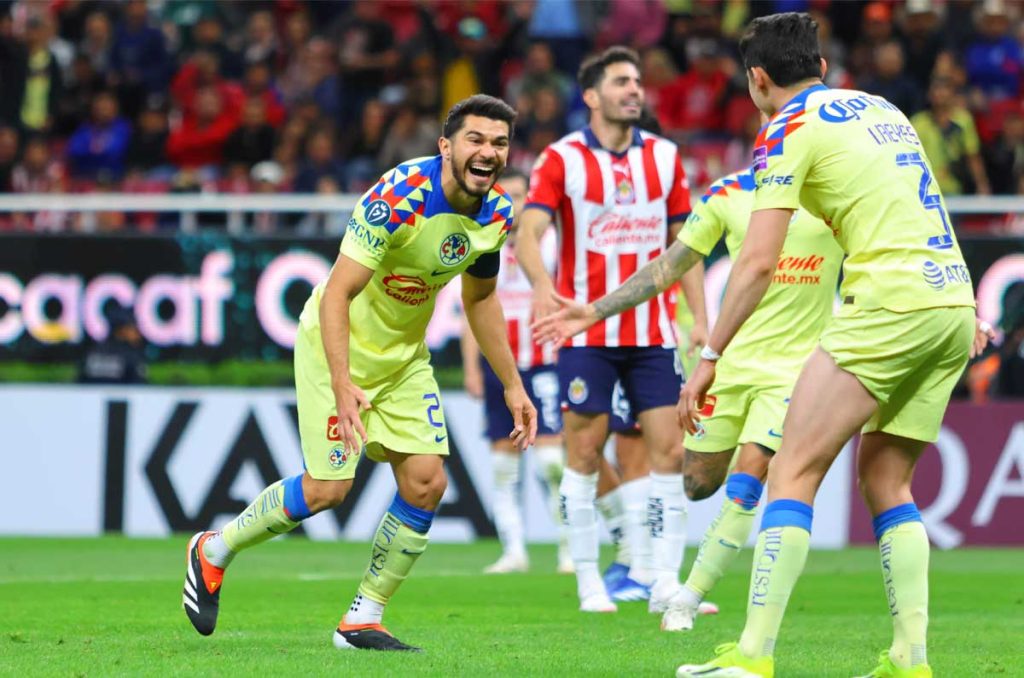 Chivas fue humillado por el América en la Concachampions 2024